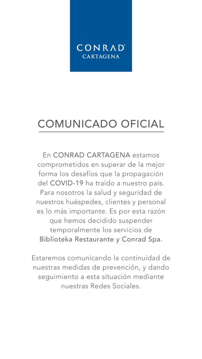Comunicado Oficial.