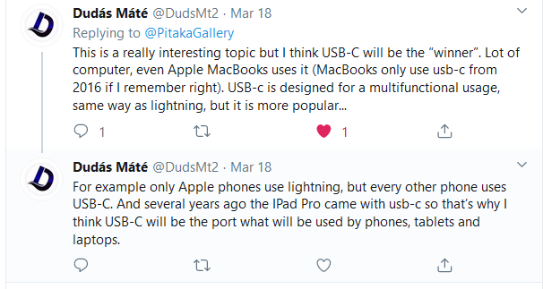 PitakaGallery's tweet photo. 2nd part featured comments from USB-C or Lightning discussion. #usbcPKlightning https://t.co/Jvg7tnOJy8