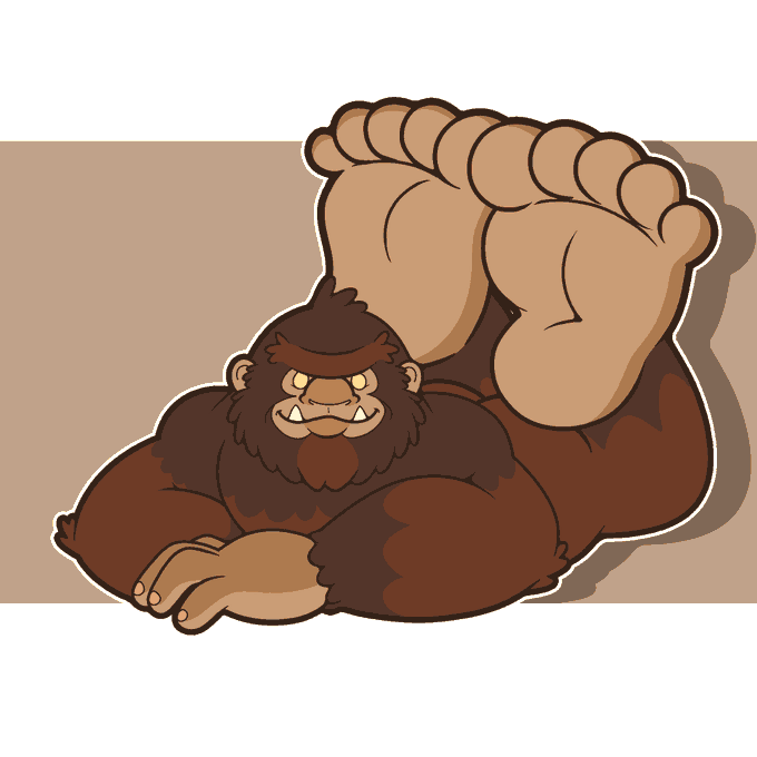 Me Bigfoot. 