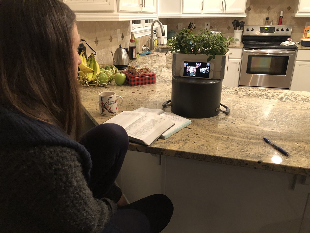 COVID-19 can’t shut down this life group! We love connecting, even when we can’t be together in person. Great sermon discussion about the priority of Scripture!