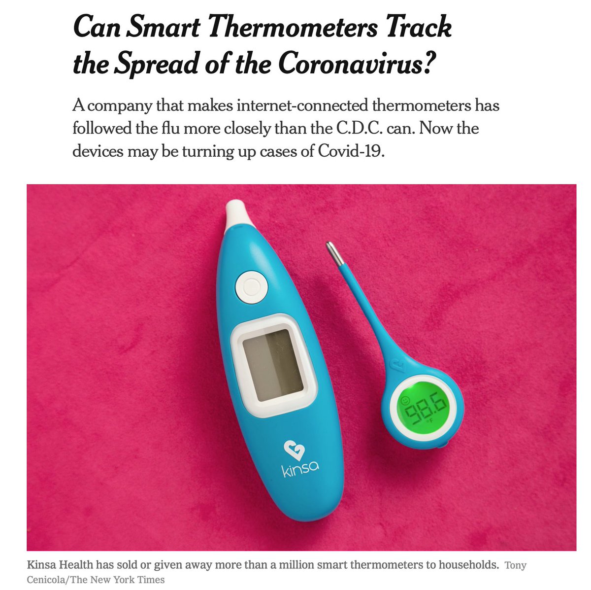 fitbit with thermometer