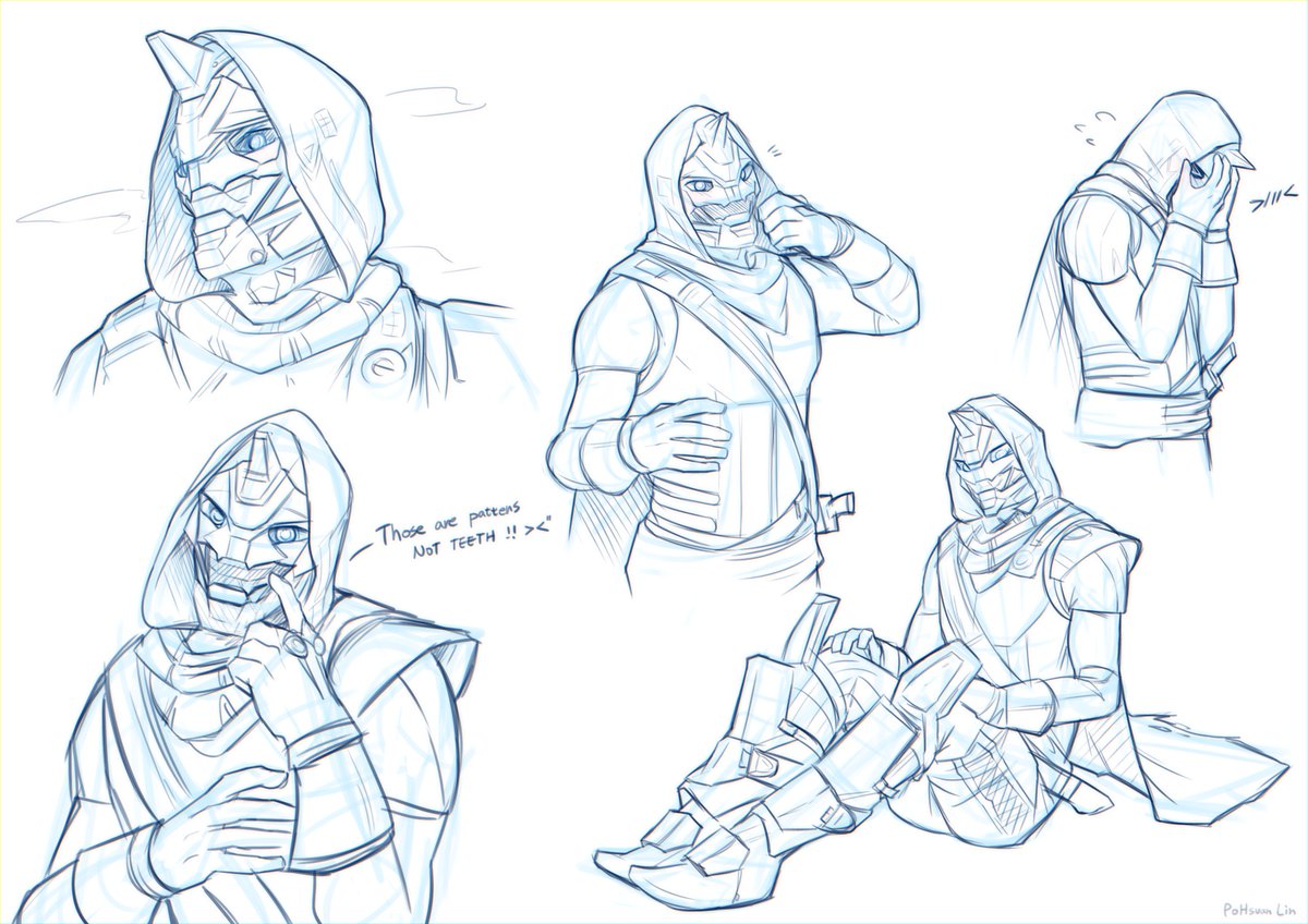 PoHsuanLin's tweet photo. Cayde-6 is such a cutie....umm..I mean...

Just think it's a really cool character and went for some doodle <w<“ 

#cayde6 #destiny2 https://t.co/wDOlAX1nBd