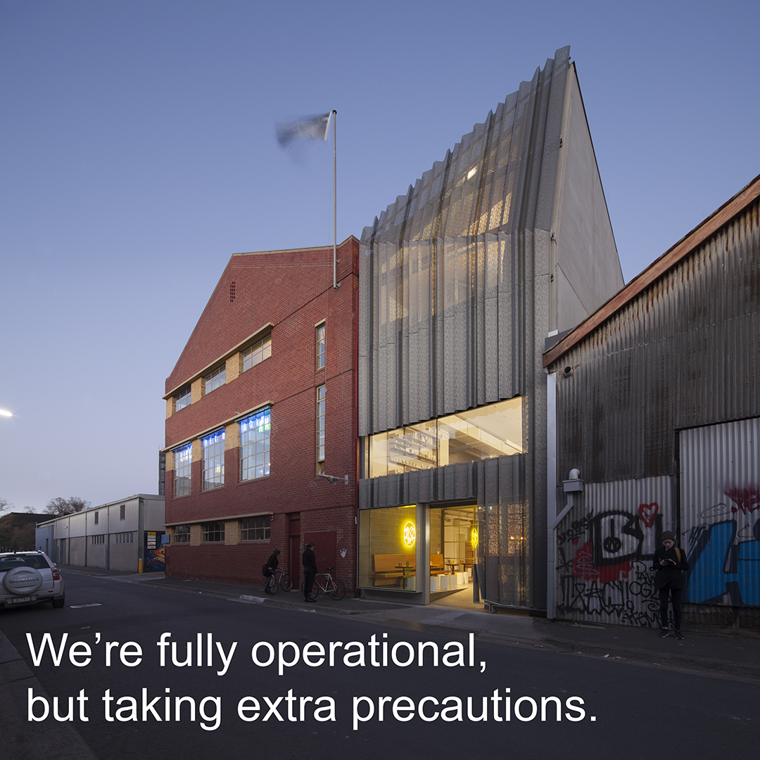 wardlestudio's tweet image. In response to the rapidly changing circumstances in Australia and internationally due to the onset of COVID-19, we’ve made temporary changes to our workplace. instagram.com/p/B90oJBpHsqI/…