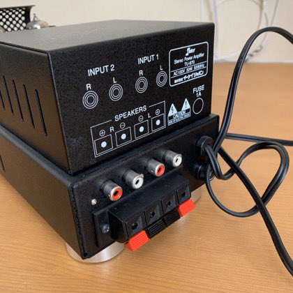 エレキットTU-870 真空管ステレオパワーアンプ(完成品)