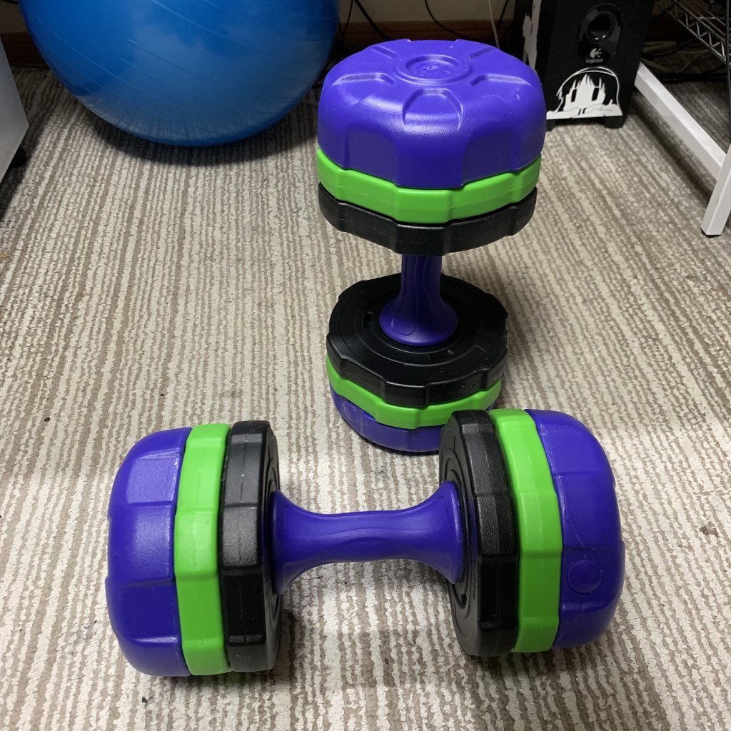 ダンベル10kg×2 エヴァンゲリオン初号機
