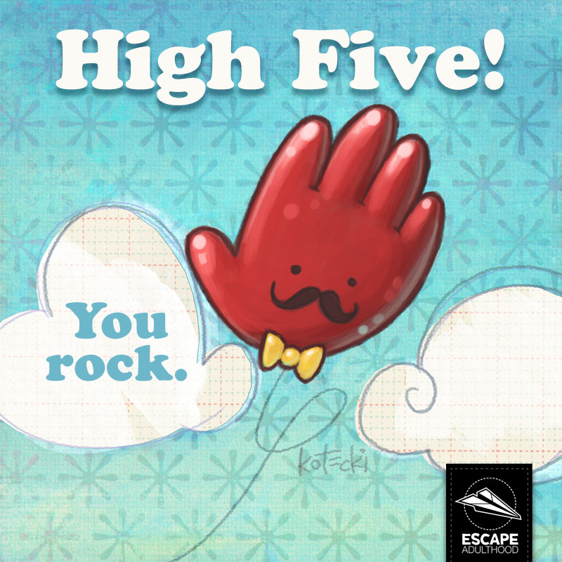 High Five to EVERYONE making great decisions for our students and families! We are proud of all that has been accomplished in such a short amount of time! <a href="/CJSahsSchool/">CSahs School</a> <a href="/escapeadulthood/">Escape Adulthood</a> #ilschoolsstepup #sahs110