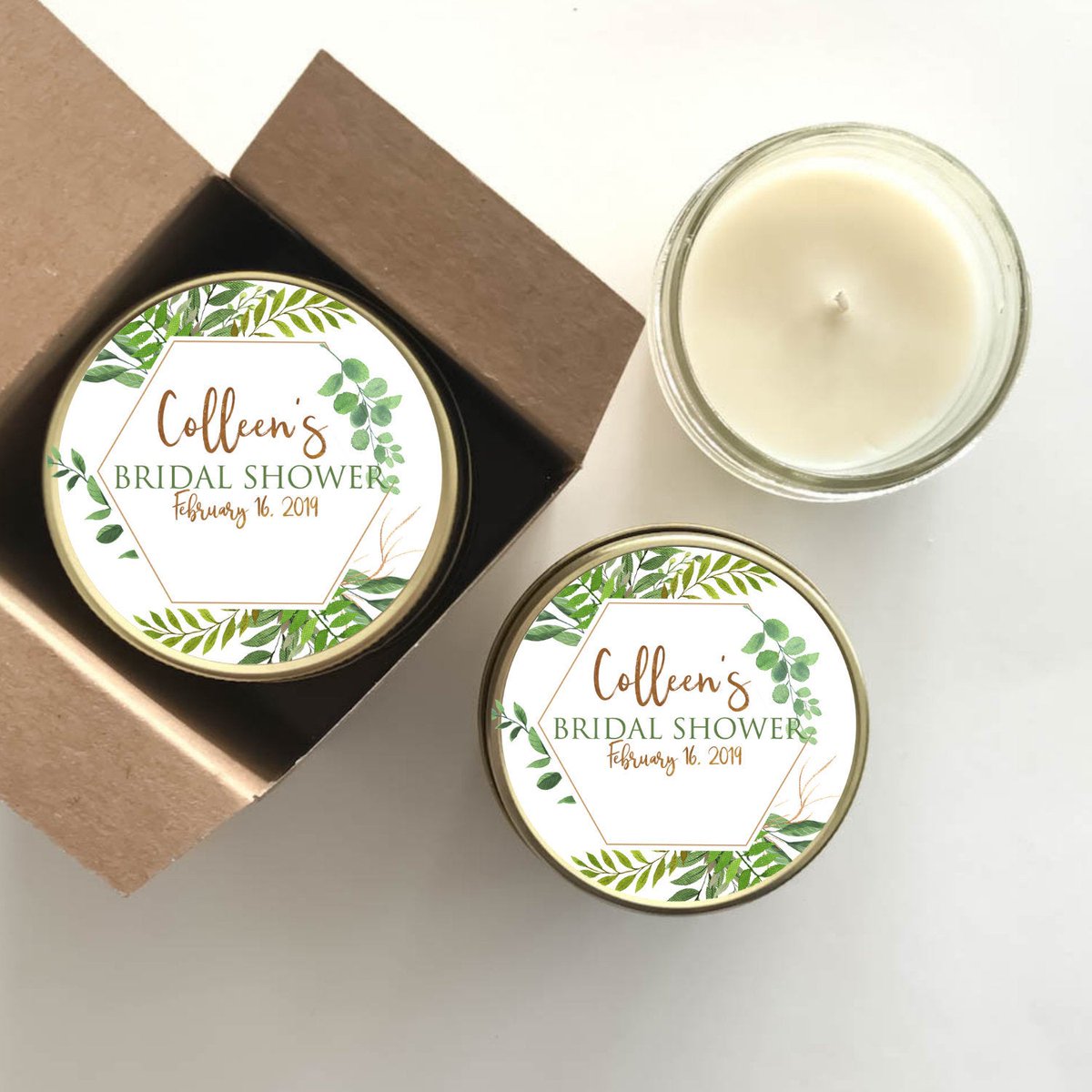 Thanks for the kind words! ★★★★★ 'Turned out perfect, with timely shipping!' Madison J. etsy.me/2TYLhbM #etsy #weddings #bridalshower #announcements #engaged #personalizedwedding #invitation #candlefavors #personalizedfavors #partyfavors