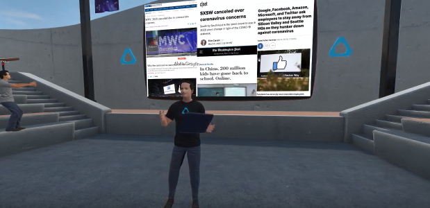 automatelifenow's tweet photo. "This is gonna be how the future of conferences will be..." - @AGraylin China President at @htcvive
#V2EC2020 #AutomateLifeNow https://t.co/86uHZMzmzv