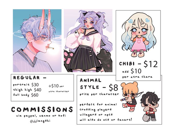 @chapaghettii i am available for commissions! thank you for this thread!! ? 