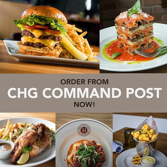 We are ramping up our takeout choices TOMORROW! The ‘CHG Command Post’ will be offering some of our most tried &amp; true signature menu items. Located in @rebelfoodanddrink, 9112 – 142 Street in Parkview. Offering both curbside pickup or delivery. Place you… ift.tt/33rmoZA