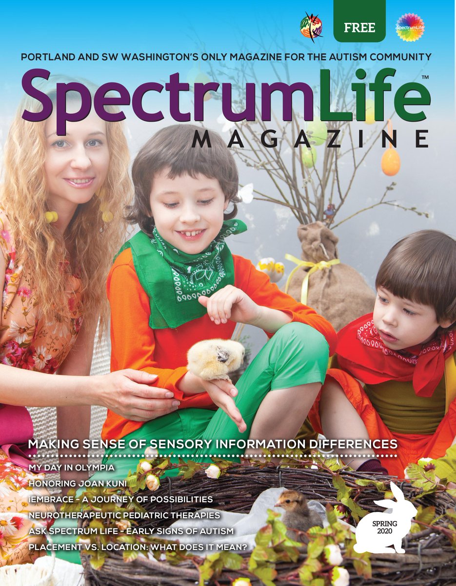 SpectrumLifeMag's tweet photo. We just posted our current issue of @SpectrumLifeMag online today. #Autism #Autistic #Health #Parenting

#AutismEmpowerment #Sensory #SpectrumLifeMagazine https://t.co/cK2AEiz5Ir 

#AllAutistics #WritingCommunity https://t.co/lfCVJviDRP