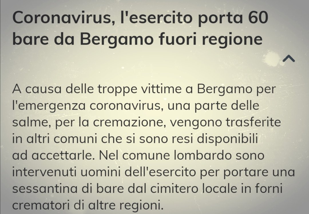 lazhartwin's tweet image. Che dolore ?!

يا رب   أرفع  الوباء  عن  إيطاليا  و كل  العالم   يا  رب  .
#COVID19
#coronavirus
#
@lazhartwin