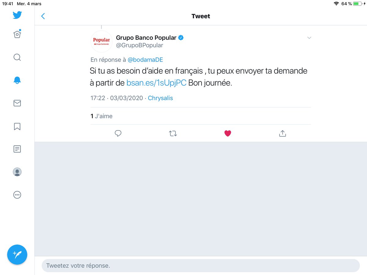 bodamaDE's tweet photo. Votre adresse mail n’est pas fiable je ne peux pas l’envoyer.Drôle de banque ?Je me pose des questions https://t.co/Zj44izL1io