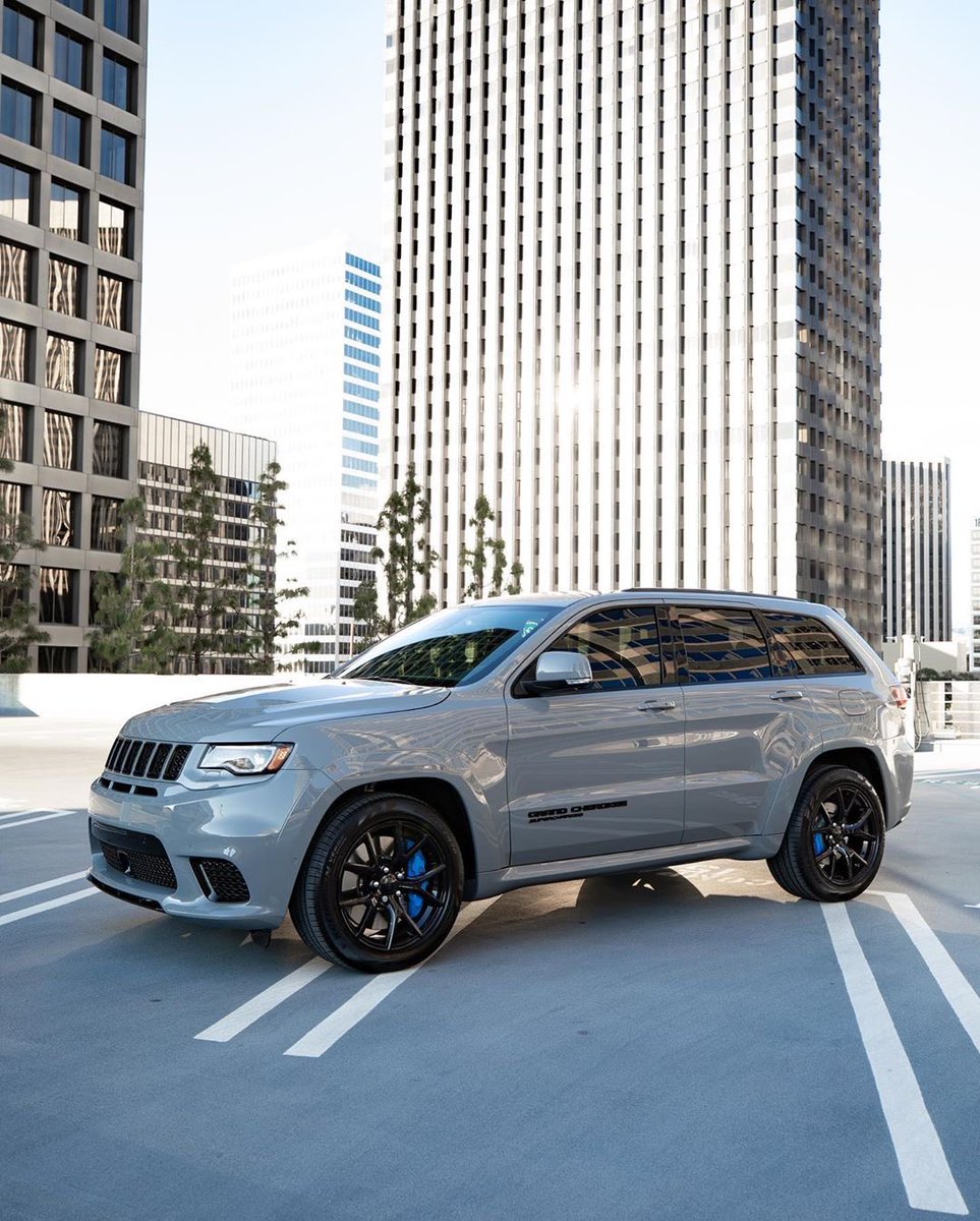 DidYouSayDrew's tweet photo. James Harden went crazy with the full blue interior in his Trackhawk https://t.co/w56gi9rWFj