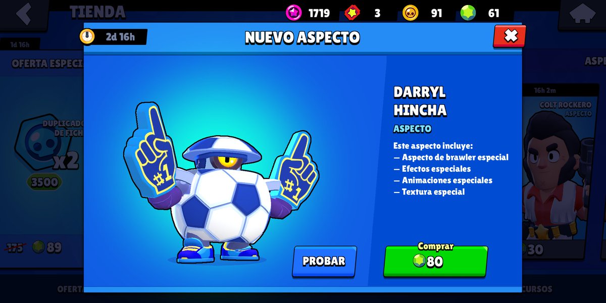 INFINITRI_YT's tweet photo. ¿Cansado de no tener ninguna skin? 
Este es tu día de suerte 😉😎 
Sorteo 1 skin de hincha darryl
Requisitos? , Muy fácil
-seguirme
-suscribirte a mi canal de Youtube: https://t.co/ehUpxlkv2D
-dar RT 
-comenta 3 amigos 😉
Termina el 23/03 ❤️ mucha suerte https://t.co/PPZazm9TwV