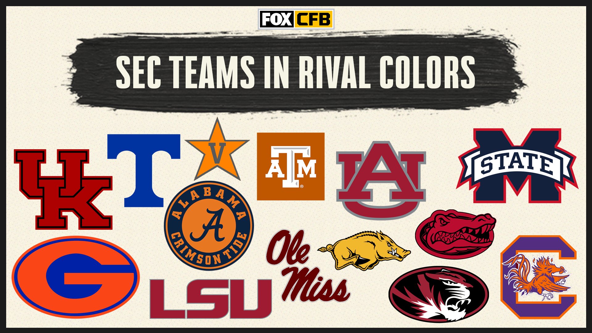 College Football Logos Sec