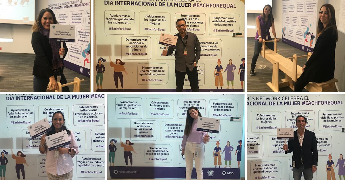 msdcareers's tweet photo. In honor of #InternationalWomensDay and #WomensMonth, the #MSDMexico team shared their promises to promote a better, more gender-balanced tomorrow. Check out some of their pledges! #AtMSDImInspired #PoweredByInclusion #MSDLatAm https://t.co/mDnVW9Glzo