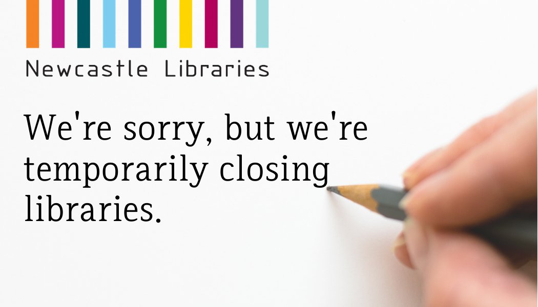 Newcastle Libraries on Twitter "Like many other library services across the UK and the world