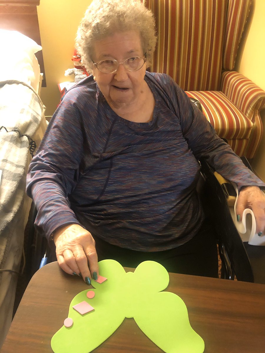 CedarCreekHC's tweet photo. Cards, crafts and Yahtzee!!!! Spending quality time with all of our amazing residents! @ClareTravis18 #TrilogyLiving https://t.co/b0m5oJRQTT