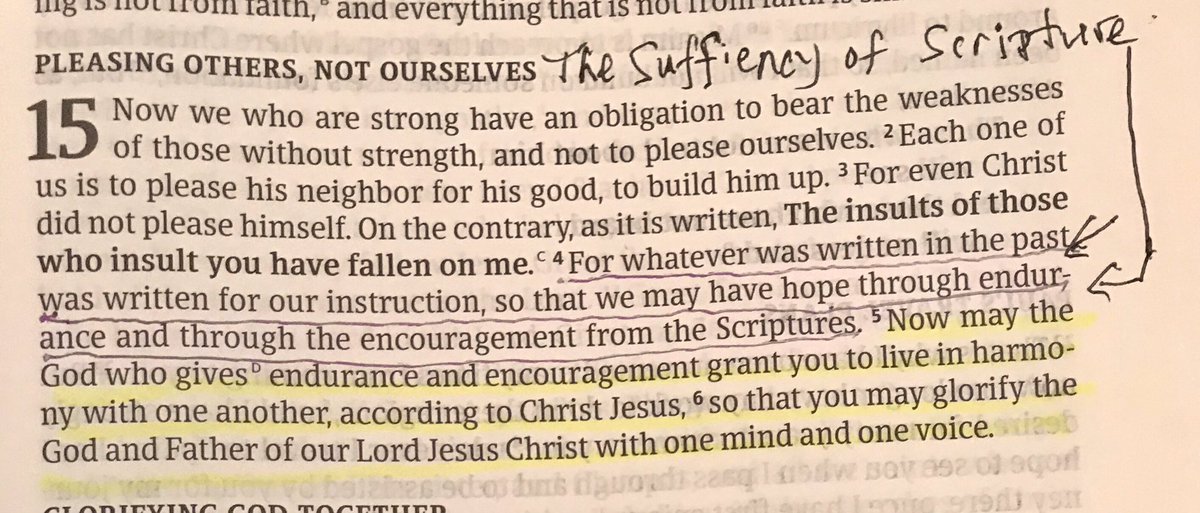 BernieLutchman's tweet image. The #SufficiencyofScripture .... all for the #Glory of #God
#solascriptura #solideogloria #WednesdayWisdom #WednesdayThoughts #Bible #JesusIsLord