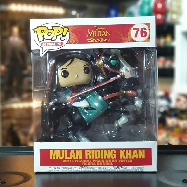 funko pop mulan on khan