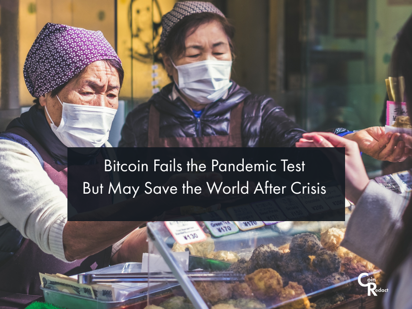 coinredact's tweet photo. Bitcoin Fails the Pandemic Test But May Save the World After Crisis

https://t.co/tiD5c4eMyq

#cryptonews #BlockchainNews #digitalcurrency #cryptocurrency #Blockchaintechnology #pandemic #COVID19 #Bitcoin https://t.co/oxW1iCyhtN