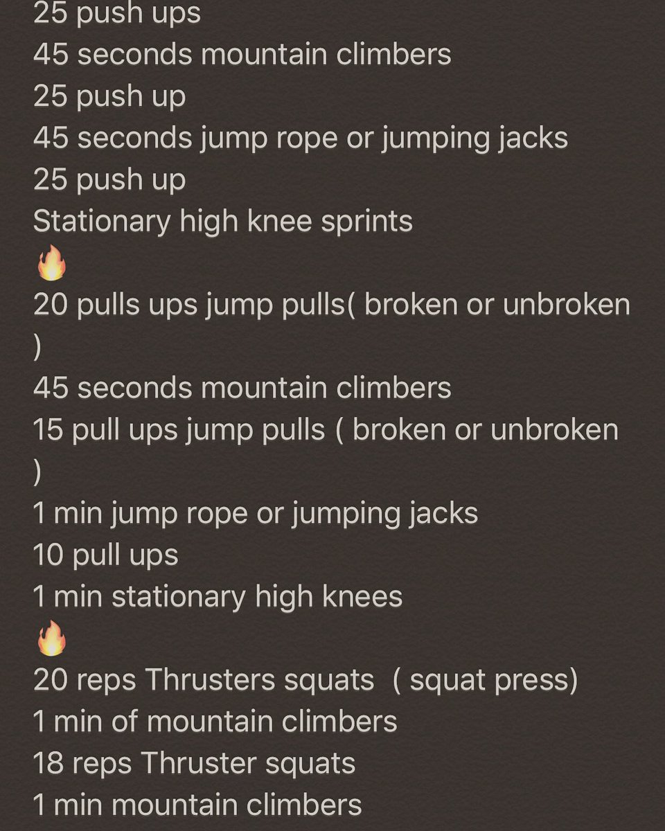 Pleas_Kelley313's tweet photo. Day 2 #inHomeWorkouts #Training #workouts get after it https://t.co/NcQmQeWG6p