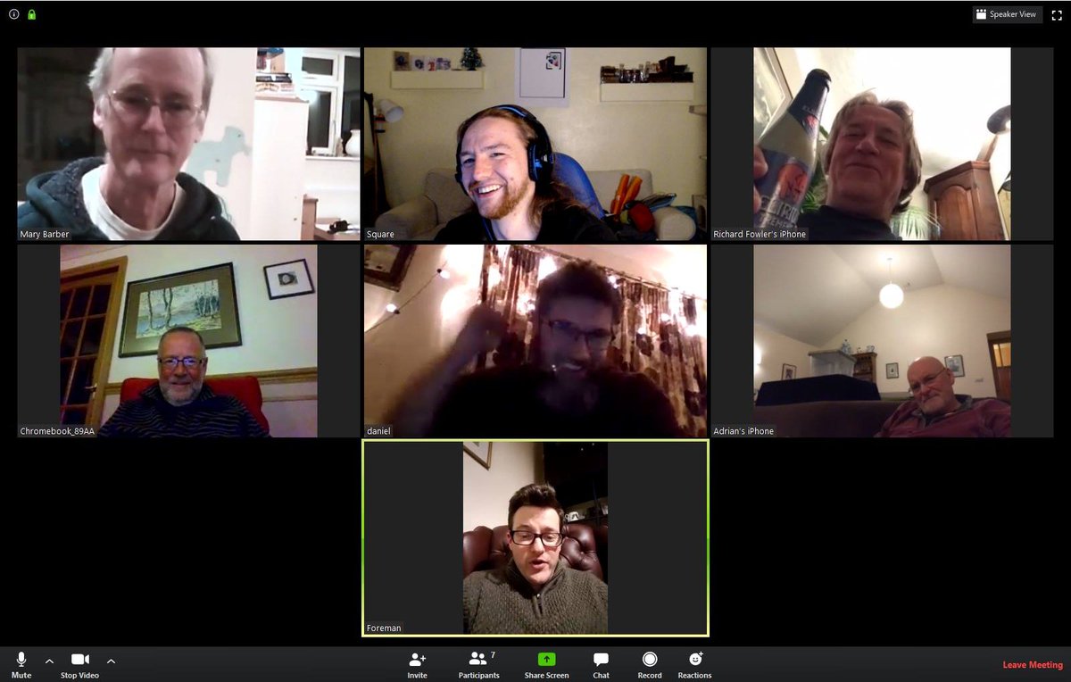As with most sides, you'll probably have guessed that we're not meeting in person for practice.
So we've met in the virtual pub The Address Bar.