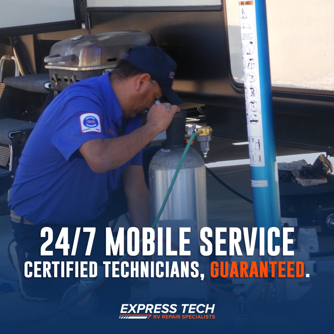 TheExpressTech1's tweet photo. We are available 24/7 for all your RV, mobile home, and travel trailer service needs. Call us at 760.487.2500 to schedule your service. 🚐🏔

#TheExpressTech #GoRVing #RVlife #rvrepair #MobileRVRepair #homeiswhereyouparkit #homeonwheels #rv #rvservices #PalmSprings https://t.co/faP8GnoWui