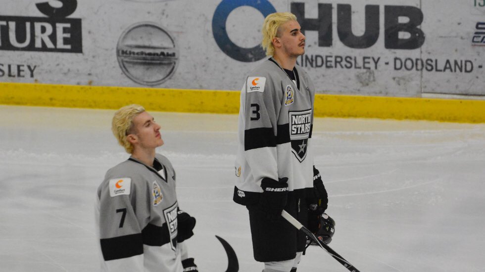 MartyMartyPxP1's tweet image. Dylan McCabe was the Swiss Army knife on the backend for the @SJHL_NorthStars used in every situation &amp;amp; capable of playing both the right and left side. Never out of position with an active stick, McCabe made playing defence look easy even against the best in the @theSJHL . ⭐️6/7