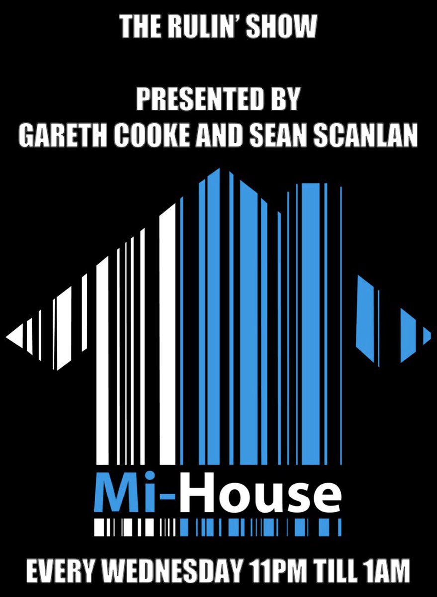 Sean Scanlan (@seanscanlan1) on Twitter photo Tune Into <a href="/MiHouseRadio/">Mi-House Radio</a> For The RULIN’ Show Presented By Gareth Cooke & Myself From 11pm Till 1am #mihouseradio #grownuphousemusic #rulin #housemusic Tune Into <a href="/MiHouseRadio/">Mi-House Radio</a> For The RULIN’ Show Presented By Gareth Cooke & Myself From 11pm Till 1am #mihouseradio #grownuphousemusic #rulin #housemusic