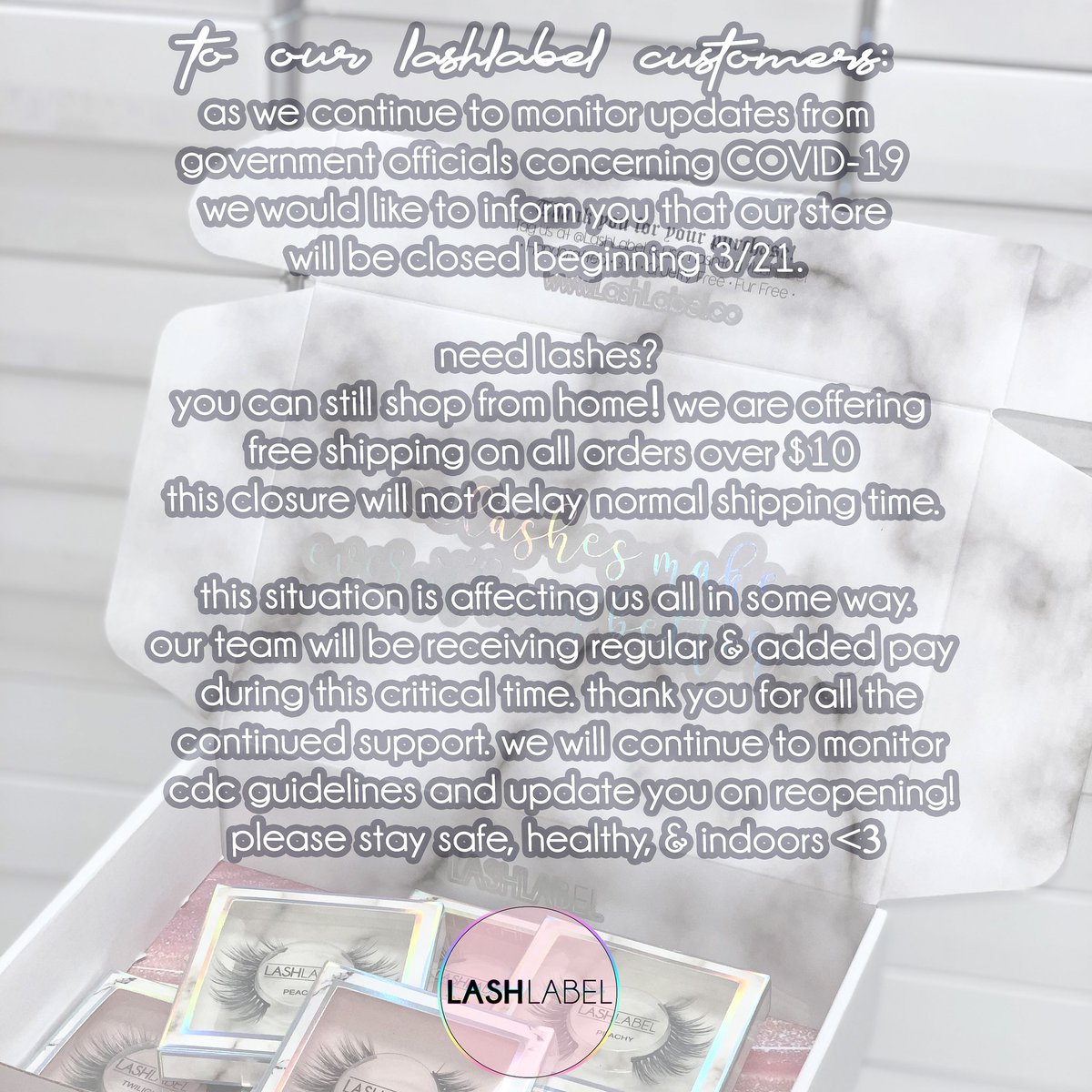 Lash Label tweet media