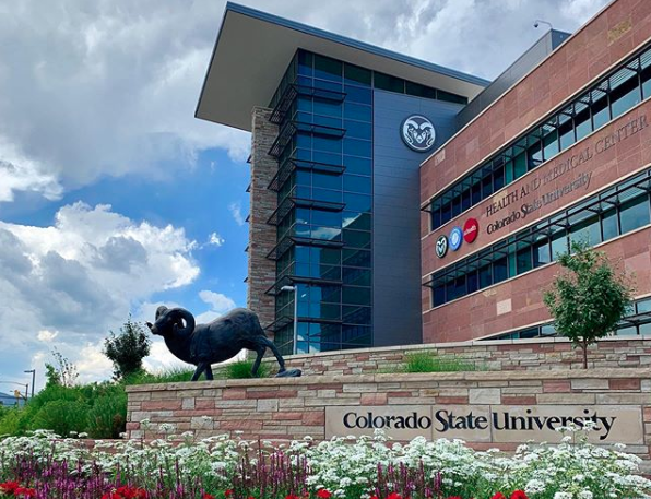 ColoradoStateU's tweet photo. CSU Health Network remains open to support students with medical and counseling needs. Always call (970) 491-7121 before coming to the building. 

More information ➡️ https://t.co/ammWyW8aLf https://t.co/Uqf5Q1mjHQ