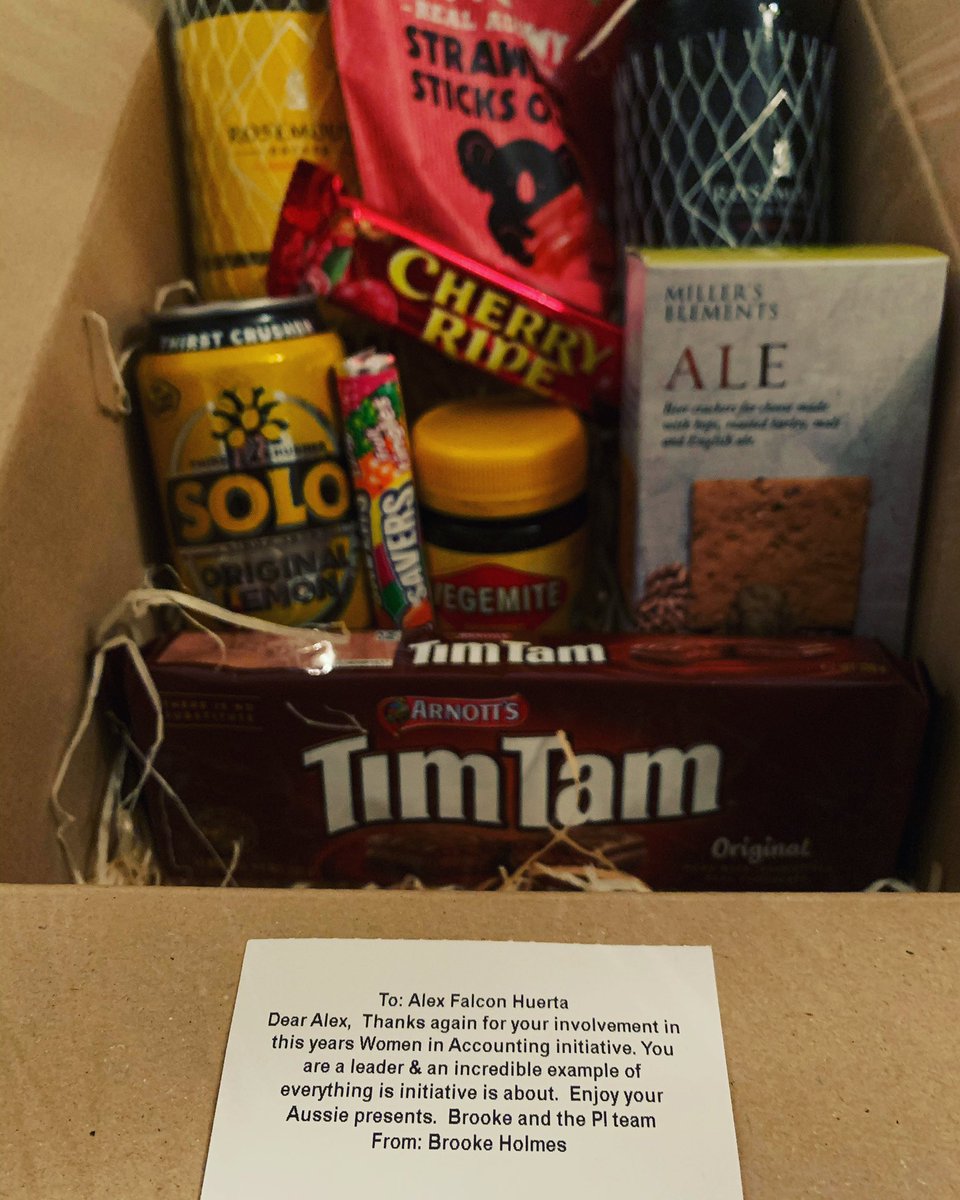 SFAccy's tweet photo. I feel like I’ve struck gold!! Thank you soooo much @ignitionapp @brooke__holmes .. I couldnt have asked for a better #gift.What a lovely surprise.. thank you 😍😍
I hope @onenineseven you see what I have here !! #timtam 
..and #vegemite for the #ultimate #newemployee #initiative https://t.co/1Hk2Dg5bNu