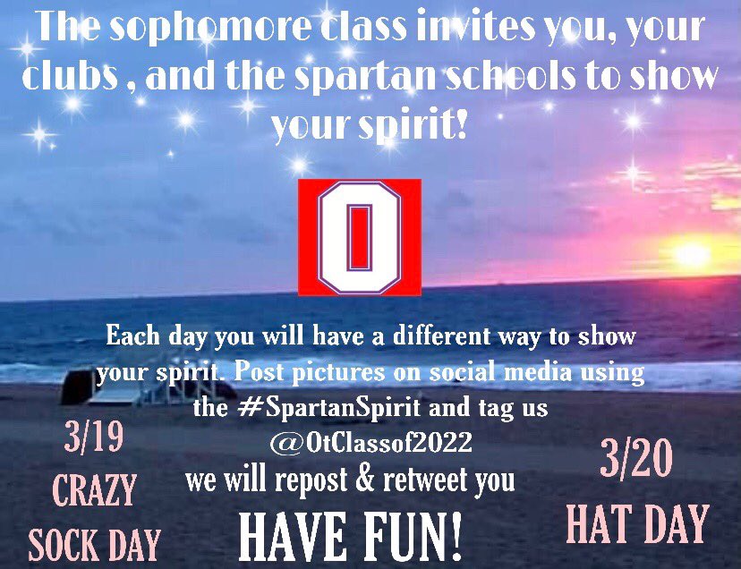 Let’s keep the spartan spirit alive from home this time! Post in your craziest socks tmr and best hat on Friday! Stay safe everyone!