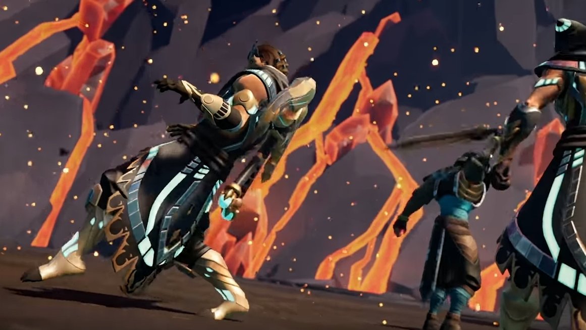 LizagnaNoodles's tweet photo. Me tomorrow when scorched earth goes live in #dauntless and I know flamey ape boy is going to smash my slayer pals into paste. #SelfPreservation #JustCallitSocialDistancing #GoodLuckGodSpeed #Yolo https://t.co/chs34aYgty