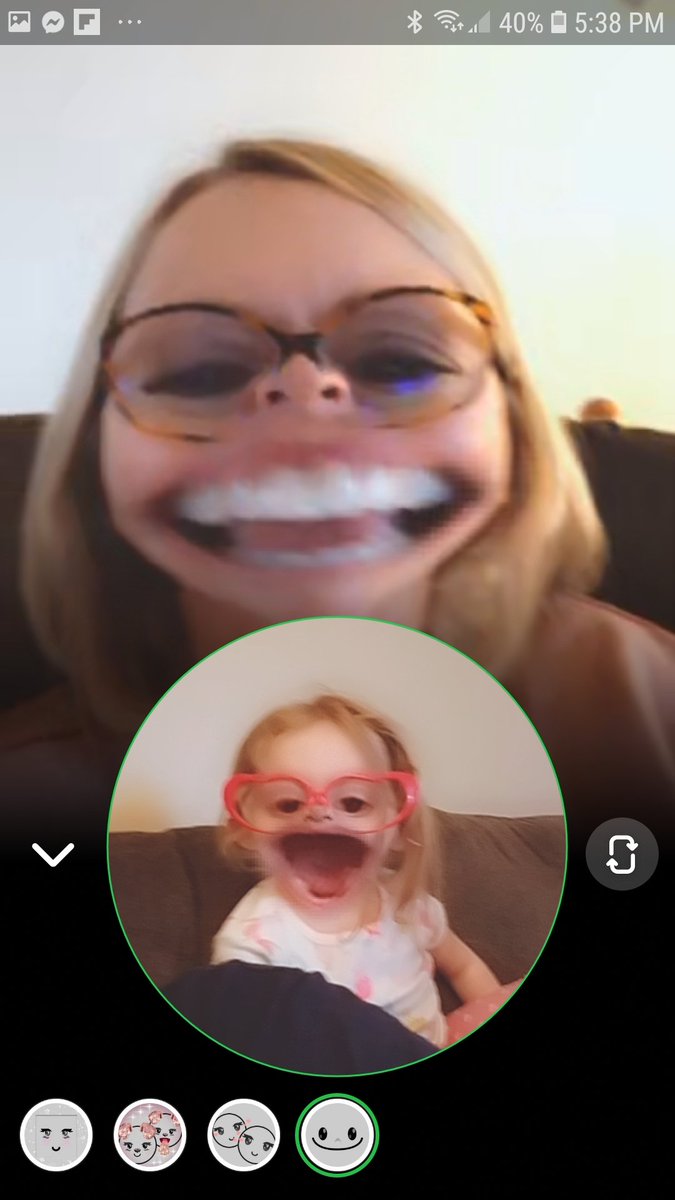 KristaDolan's tweet photo. When in person hugs are limited, we are grateful for video calls! ❤ #family #nanisgirl #snapchatforthewin https://t.co/CBMeM9KZIO