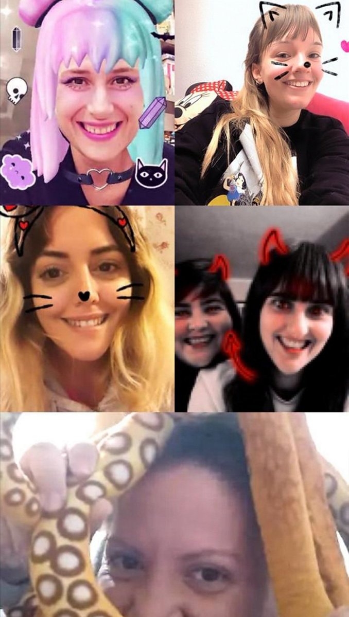 Ana_peich's tweet photo. Viva la tecnología!! 🤣🥰🥳 @MarisolTM13 @NINETA24 @bertadv @_arantxita_ #NosotrasNosQuedamosEnCasa https://t.co/u0h2Ysv0KG