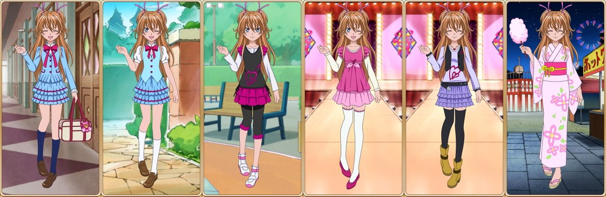 MENGXUE] 揺り動かさ スイートプリキュア 北条響 私服コスプレ衣装