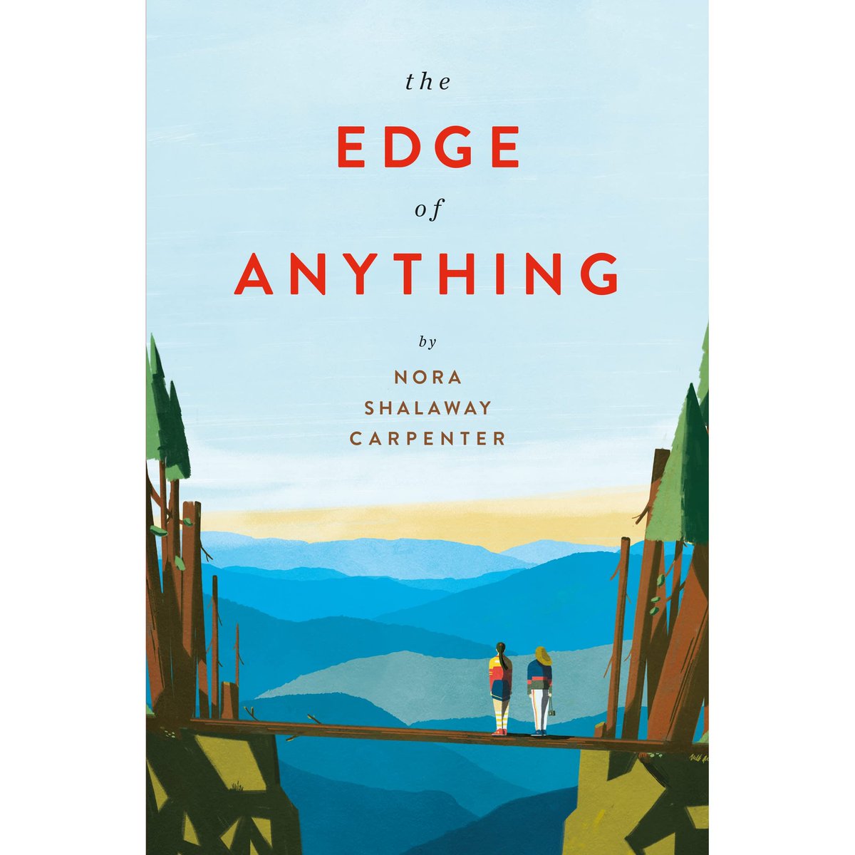 TeacherBeck's tweet photo. #QuarantRead 4: The Edge of Anything by @norawritesbooks 

Great story re: facing fears and finding empathy in the face of loss. Lena and Sage aren't friends &amp; have very different problems - &amp; coping mechanisms - but recognize each other as needing support. Powerful storytelling https://t.co/y1mWsK0Gmx