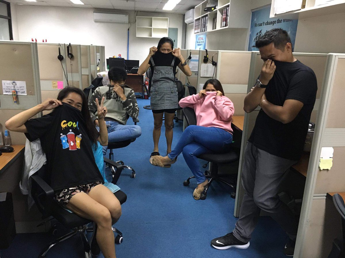 edrietess's tweet photo. No.Mask. so kanya-kanyang tabon ๐ท
Pero murag naay ng "fart" ๐คญ๐๐
#whenatwork
#trongpai https://t.co/L7y9DbqUEw