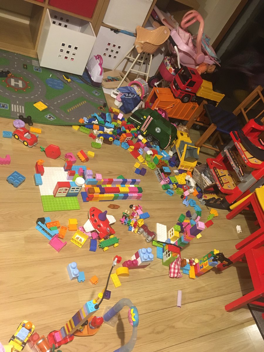 Day 6: Chaos - any point in tidying it up?  #KeepingKidsEntertained  #Covid19ireland