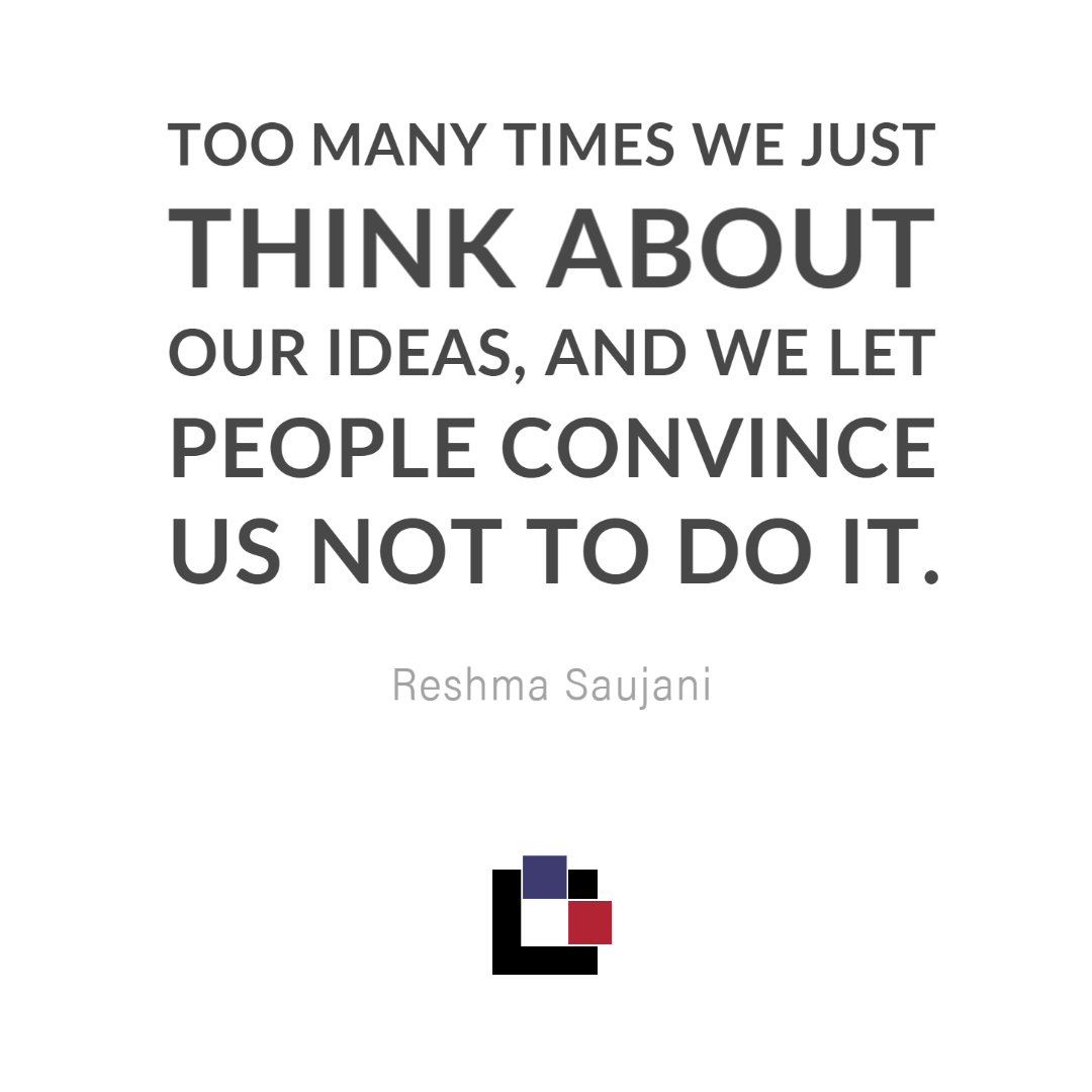 #UOTechco highlights amazing #womenintech for #WomensHistoryMonth. Today's #WednesdayWisdom is from @reshmasaujani #Founder & #CEO of #GirlsWhoCode (@girlswhocode), #Author of #BraveNotPerfect public speaker political activist lawyer visionary #CourageousCreative #DiversityInTech