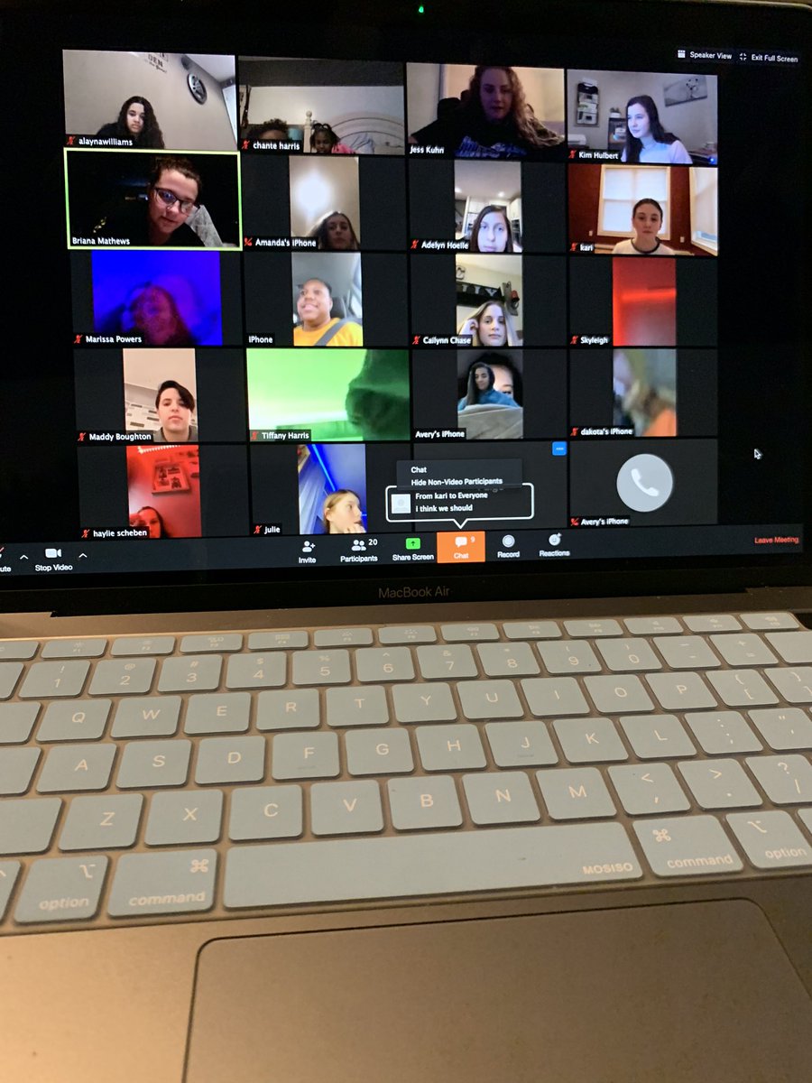 MSmackcats's tweet photo. SmackCats virtual team bonding 💙🥊 https://t.co/ZQt0JYB3rC