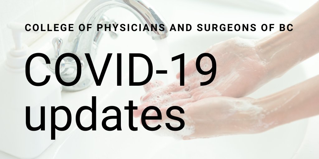 cpsbc_ca's tweet image. Visit our website for important updates and resources on #COVID19 for physicians and the public: ow.ly/7C0050yPrZs #ServingBCPatients #BCHealth