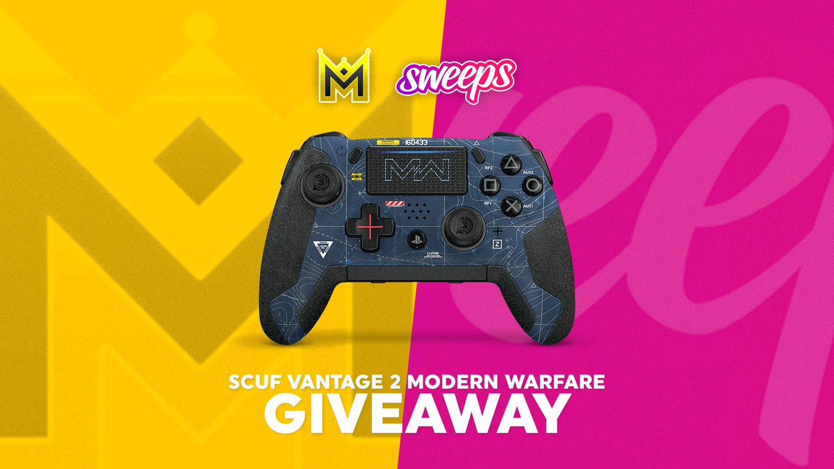 We've teamed up with @Momo for this SCUF Vantage 2 Modern Warfare