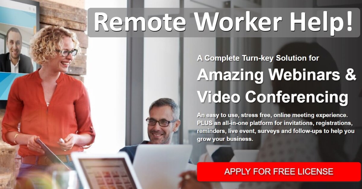 HaonTech's tweet image. FREE Online Meeting, Video-Conferencing &amp;amp; Webinar platform (while supplies last)   HaonTech.com/Online-Meeting 🏠