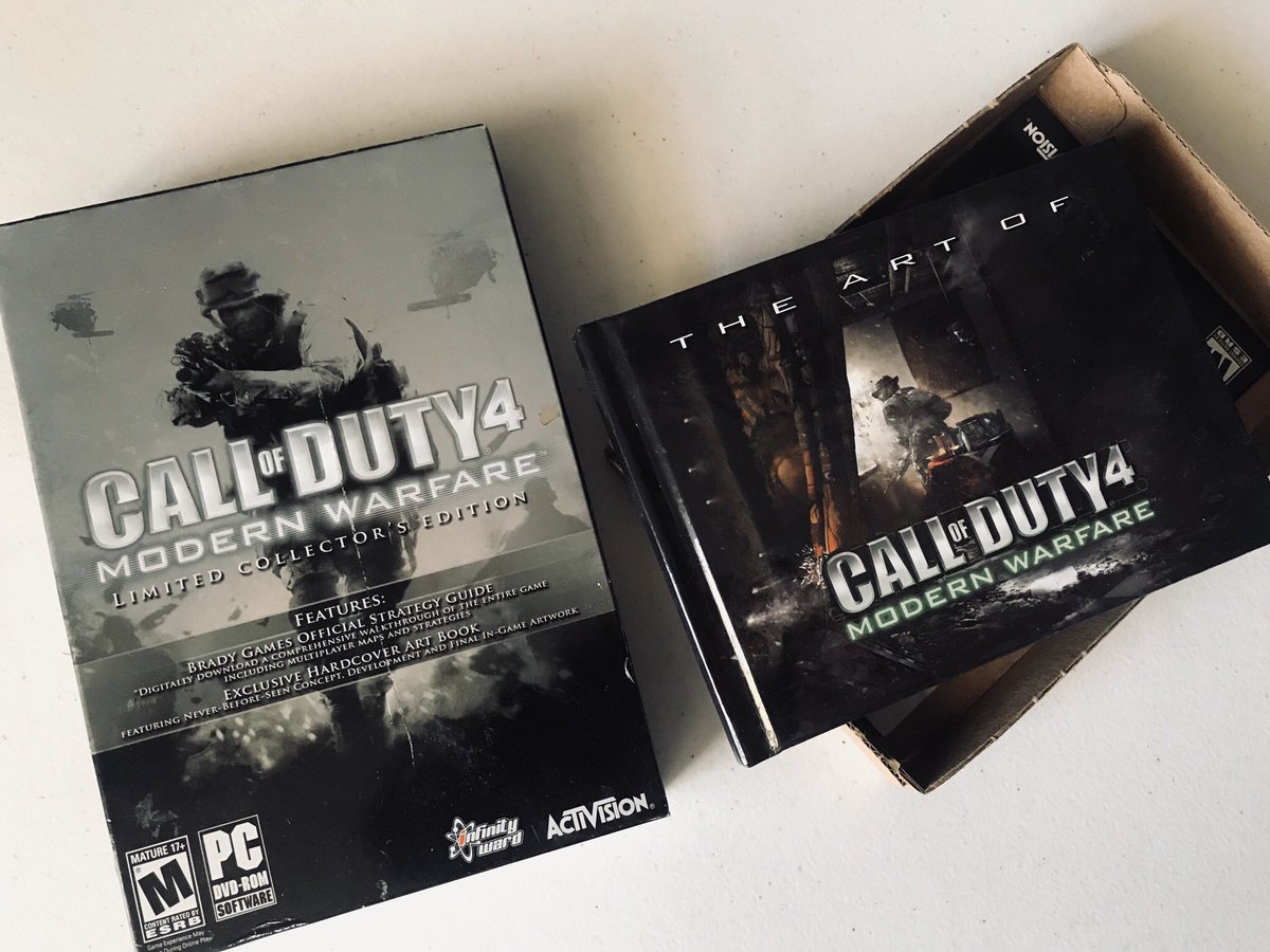 aldo3G5's tweet image. My precious 😻😻😻. #Cod4MW from my old gamer days.