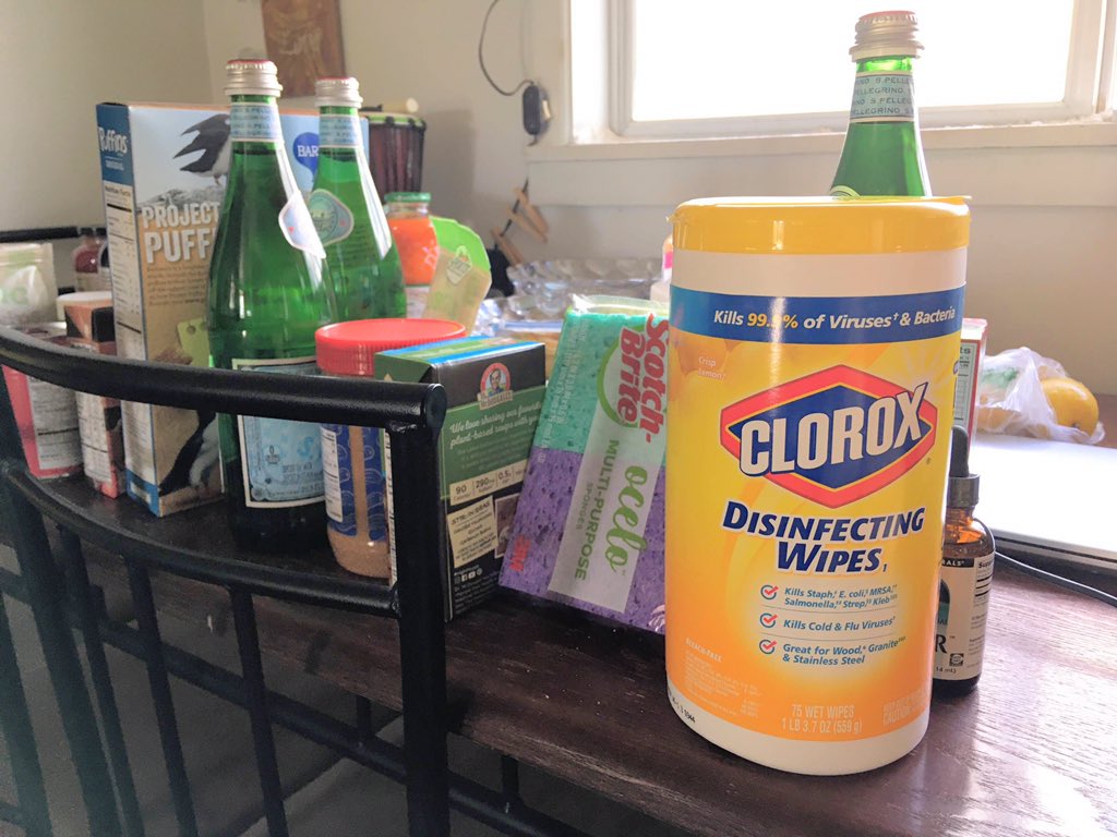 perrybarber's tweet image. Did you know Clorox Wipes kill coronavirus? It says so on the label.

Clorox Wipes are our friends, especially now. But Twitterverse, a note of caution: Do NOT, repeat DO NOT do what I did and use one “down there,” not even for a swift swipe. You WILL regret it. #thisgirlisonfire