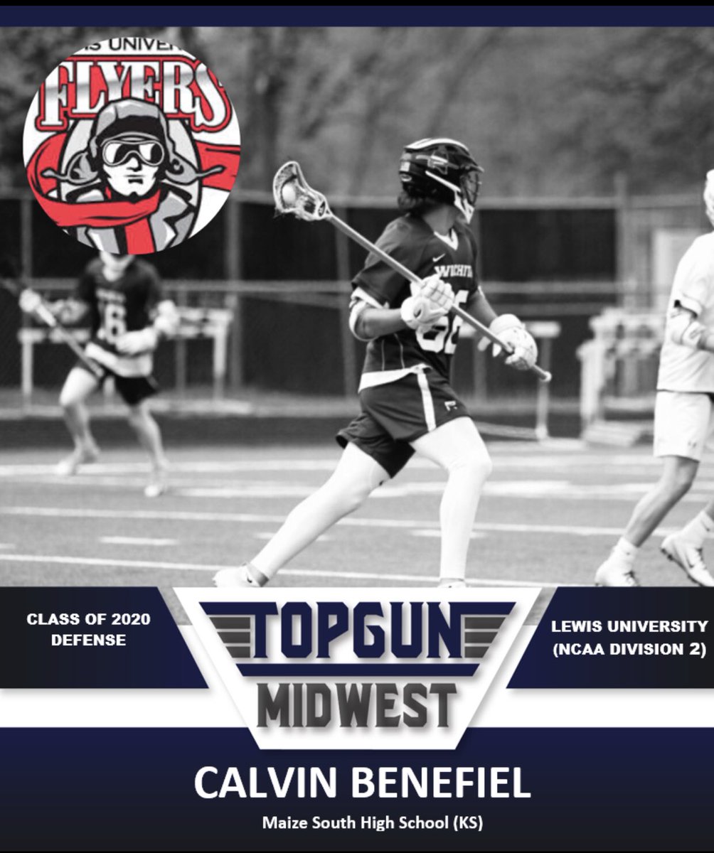 Congratulations to 2020 Defensemen Calvin Benefiel Maize South HS (KS) who has officially committed to Division 2 Lewis University. <a href="/LewisMLax/">Lewis Men's Lacrosse</a> <a href="/BenefielCalvin_/">Calvin Benefiel</a>